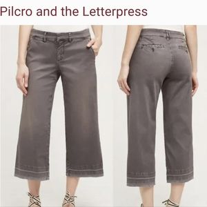 Pilcro & the Letterpress Hyphen Wide Leg